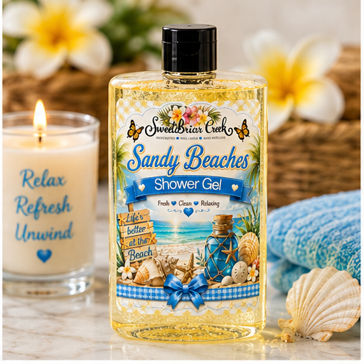 Sandy Beaches SHower Gel + Bubble Bath