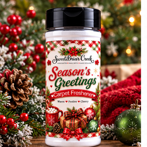 Season's Greetings Carpet Freshener Powder