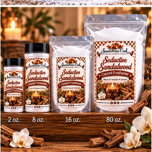 Seductive Sandalwood Carpet Freshener Powder