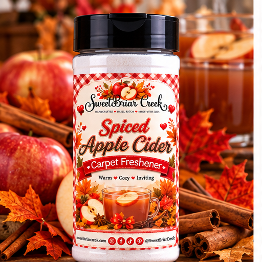 Spiced Apple Cider Carpet Freshener Powder