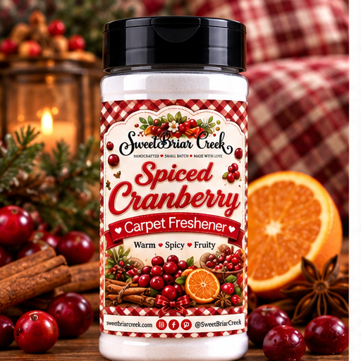 Spiced Cranberry Carpet Freshener Powder