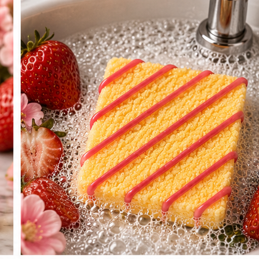 Strawberry Shortcake Bubbly Scrub Body Bars