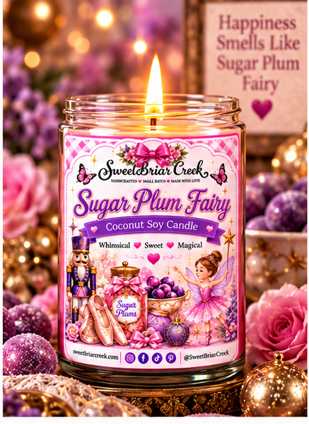 Sugar Plum Fairy Coconut Soy Candle