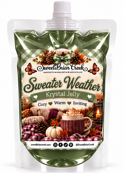 Sweater Weather Krystal Jelly Squeeze for wax warmers