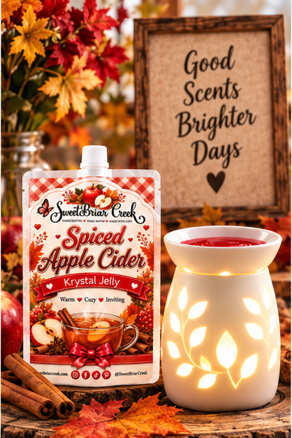 Spiced Apple Cider Krystal Jelly Squeeze for wax warmers