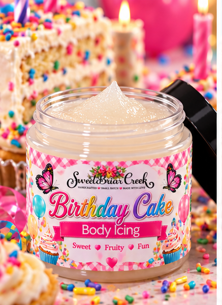 Birthday Cake Body Icing