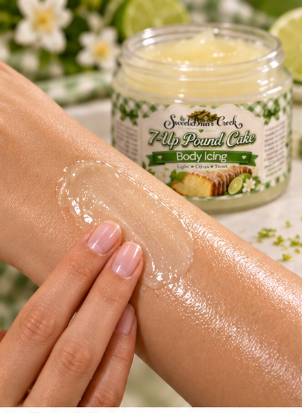 7-UP Pound Cake Body Icing