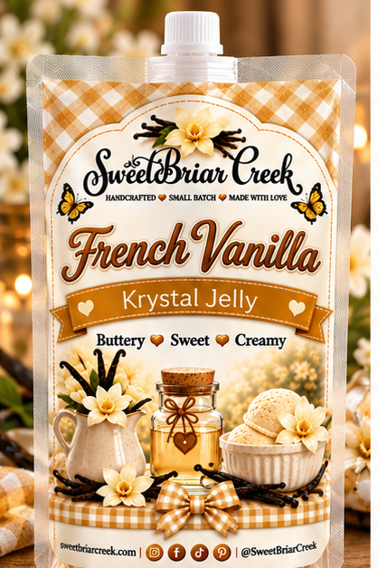 French Vanilla Krystal Jelly Squeeze for wax warmers