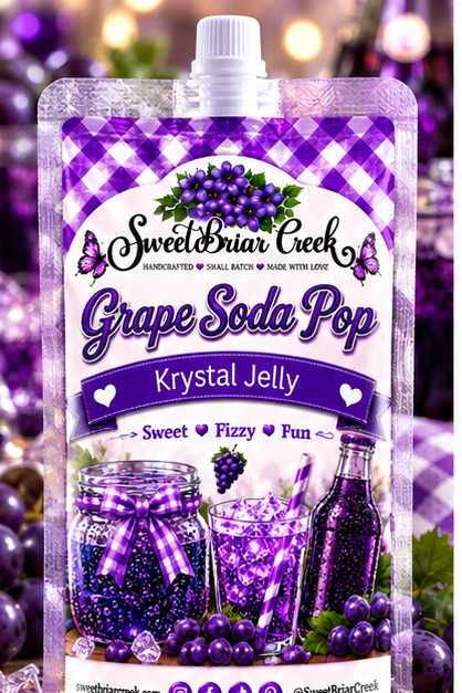 Grape Soda Pop Krystal Jelly Squeeze for wax warmers