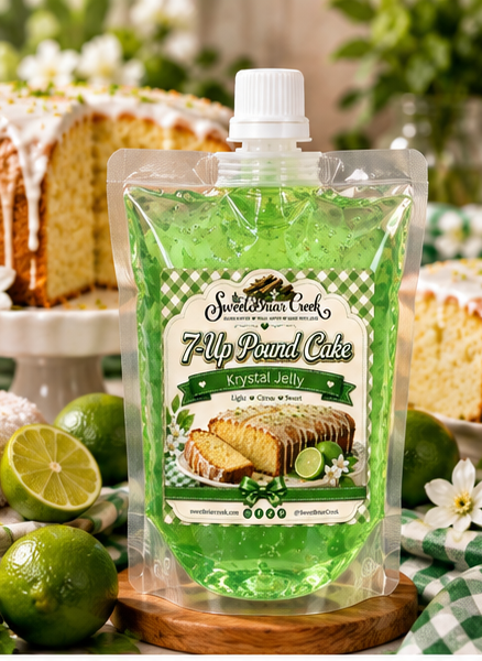 7up Pound Cake Krystal Jelly Squeeze for wax warmers.
