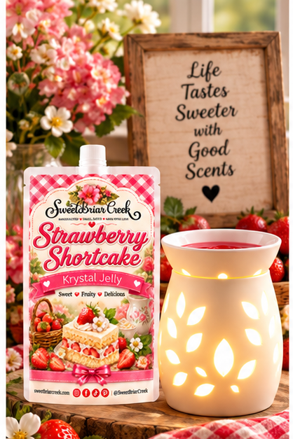 Strawberry Shortcake Krystal Jelly Squeeze for wax warmers.