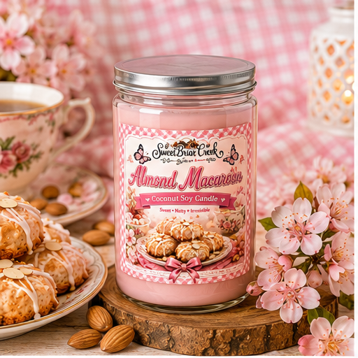 Almond Macaroon Coconut Soy Candle