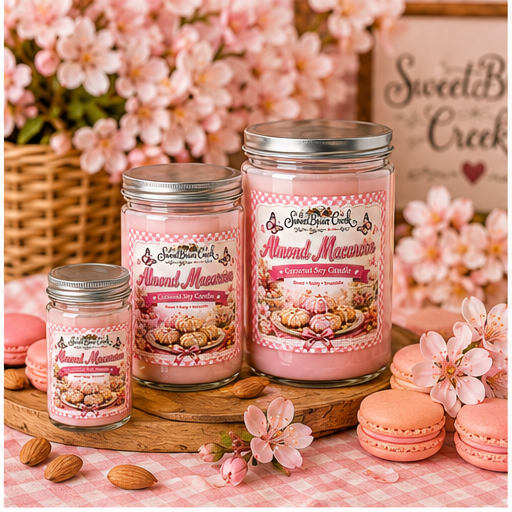 Almond Macaroon Coconut Soy Candle