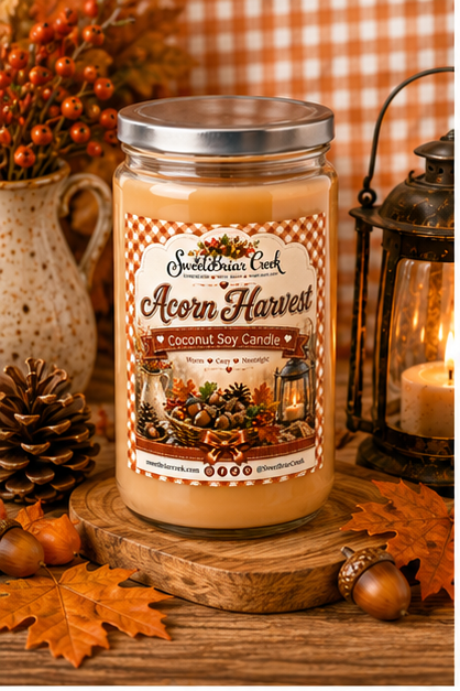 Acorn Harvest Coconut Soy Candle