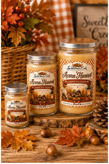 Acorn Harvest Coconut Soy Candle