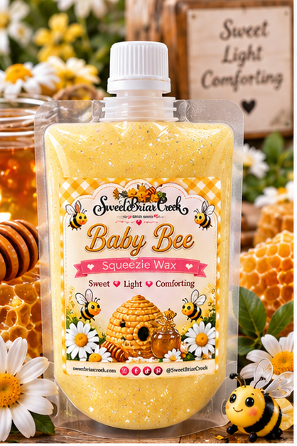 Baby Bee Squeezie Wax + Scoopable melts for Waxwarmer