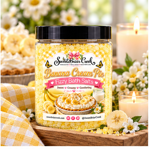 Banana Cream Pie Fizzy Bath Salt Soak
