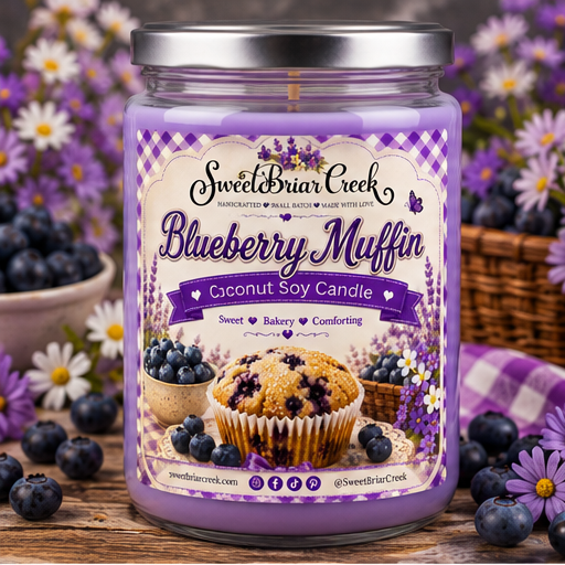 Blueberry Muffin Coconut Soy Candle
