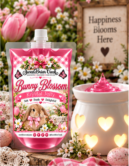 Bunny Blossom Krystal Jelly Squeeze for wax warmers