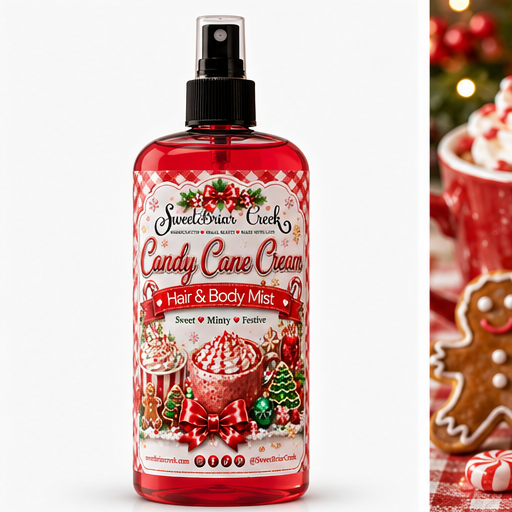 Candy Cane Cream Hair & Body Mist