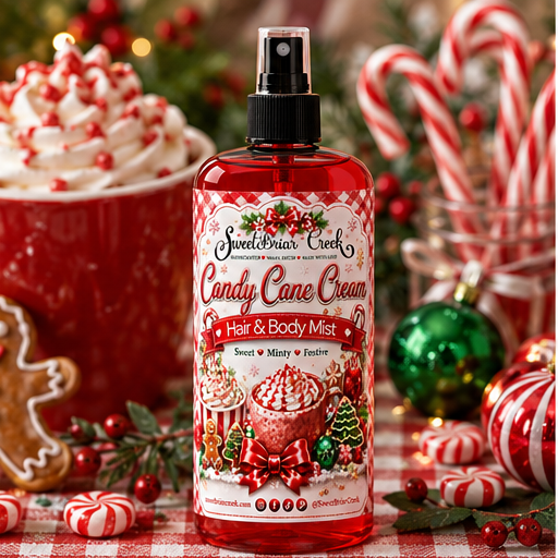 Candy Cane Cream Hair & Body Mist