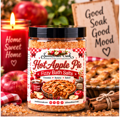 Hot Apple Pie Fizzy Bath Salt Soak