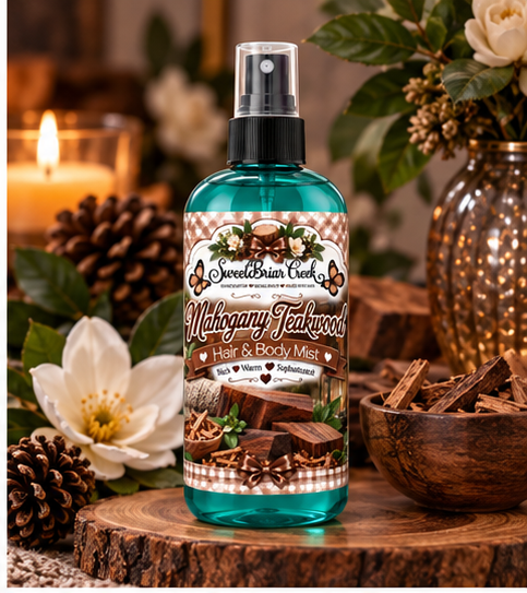 Mahogany Teakwood Hair & Body Mist