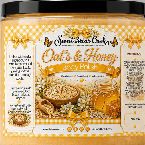 Oats 'n Honey Body Polish