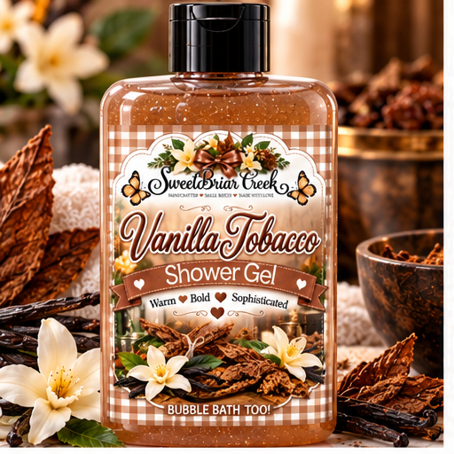 Vanilla Tobacco Shower Gel + Bubble Bath
