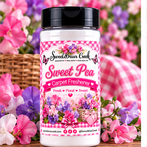 Sweet Pea Carpet Freshener Powder