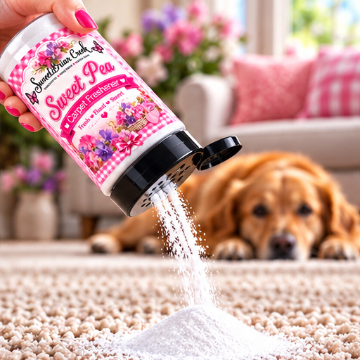 Sweet Pea Carpet Freshener Powder