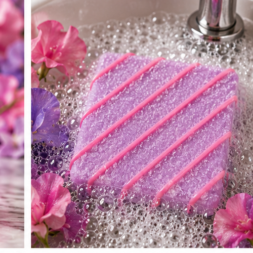 Sweet Pea Bubbly Scrub Body Bars