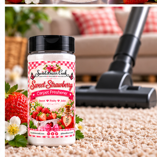 Sweet Strawberry Carpet Freshener Powder