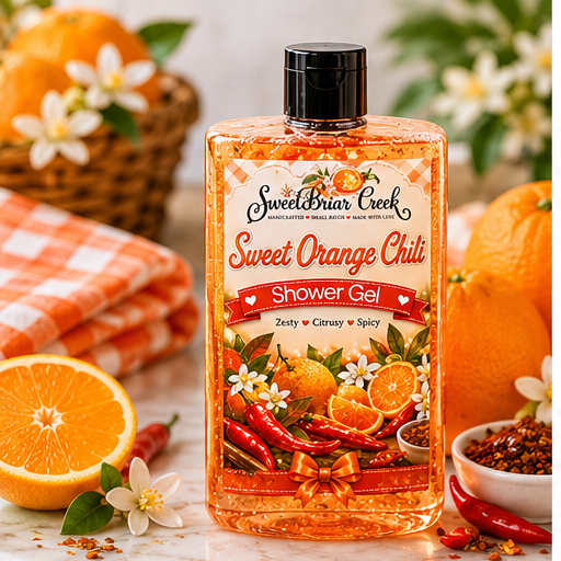 Sweet Orange Chili Shower Gel + Bubble Bath