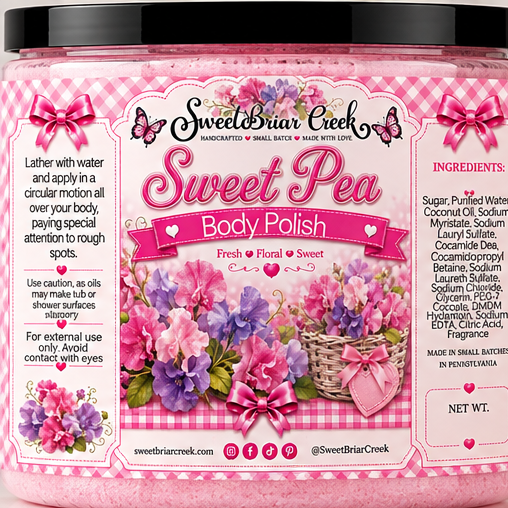 Sweet Pea Body Polish