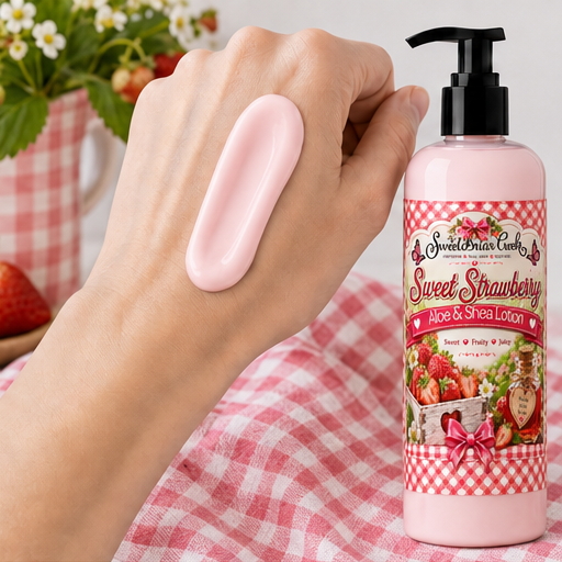 Sweet Strawberry Shea & Aloe Body Lotion