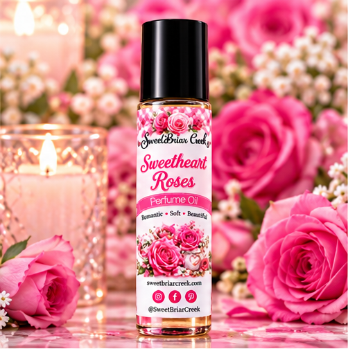 Sweetheart Roses Roll on Perfume Oil