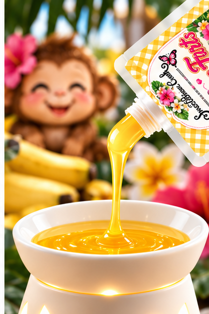 Monkey Farts Krystal Jelly Squeeze for wax warmers.