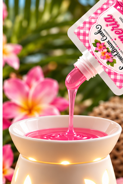 Plumeria Krystal Jelly Squeeze for wax warmers.