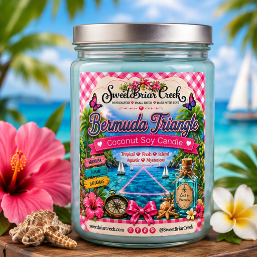 Bermuda Triangle Coconut Soy Candle
