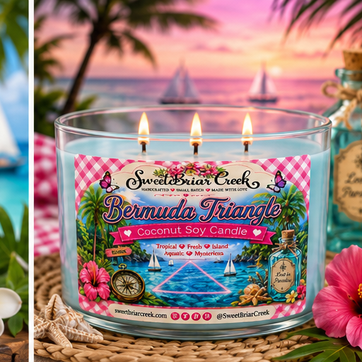 Bermuda Triangle Coconut Soy Candle