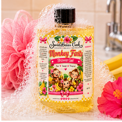 Monkey Farts Shower Gel + Bubble Bath