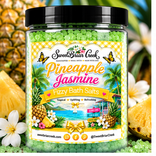Pineapple Jasmine Fizzy Bath Salt Soak