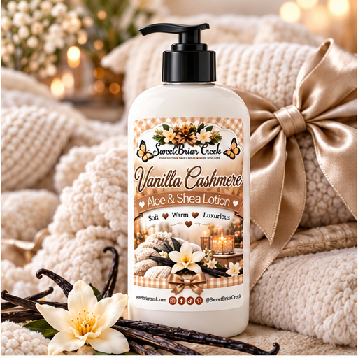 Vanilla Cashmere Shea & Aloe Body Lotion