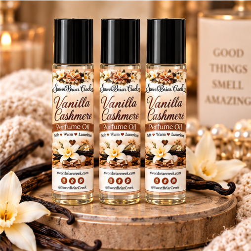 Vanilla Cashmere Roll on Perfume Oil
