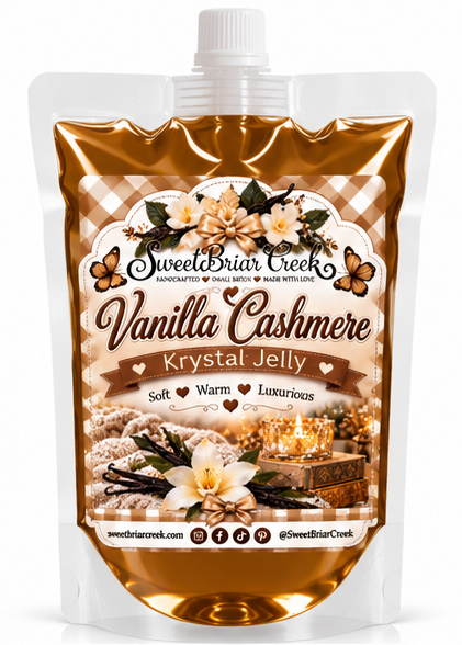 Vanilla Cashmere Krystal Jelly Squeeze for wax warmers