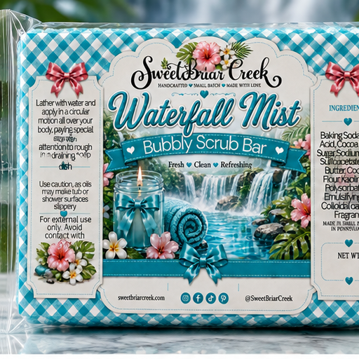 Waterfall Mist Bubbly Scrub Body Bars
