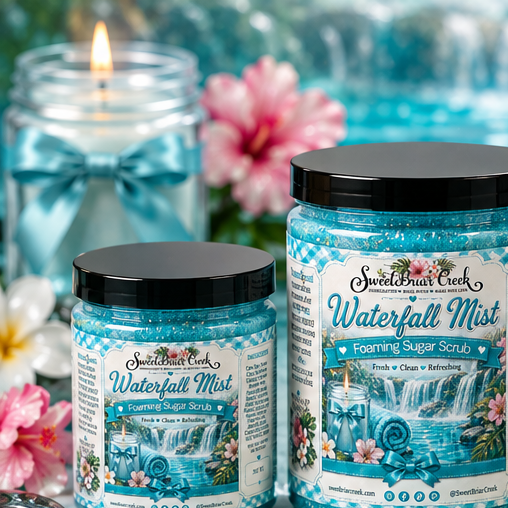 Waterfall Mist Foaming Sugar Scrub