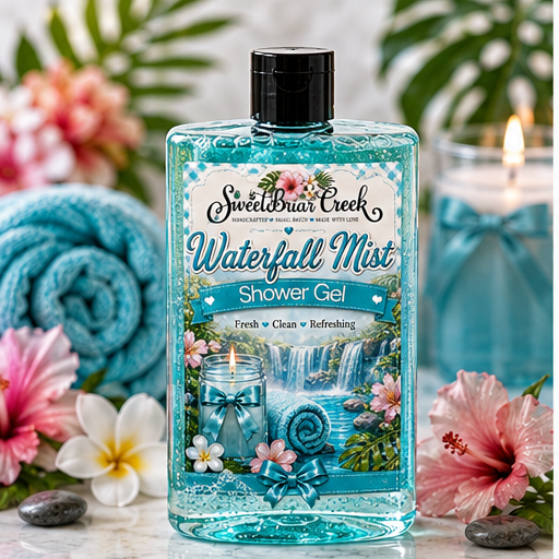 Waterfall Mist Shower Gel+ Bubble Bath