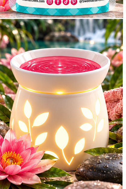 Waterlily Blush Krystal Jelly Squeeze for wax warmers